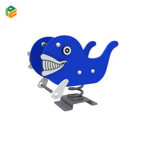 Whale Sit-in Playground Springer for Kindergarten-1