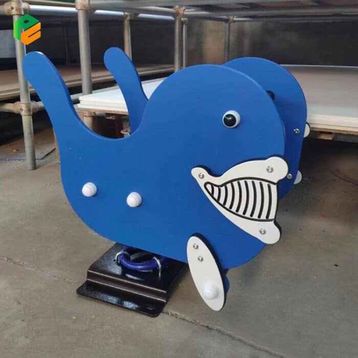 Whale Sit-in Playground Springer for Kindergarten-2