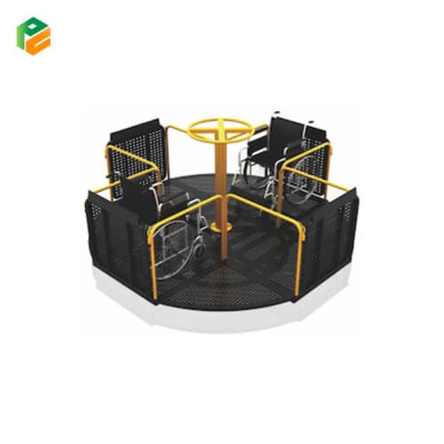 Wheelchair Roundabout for Handicapped Kids-1
