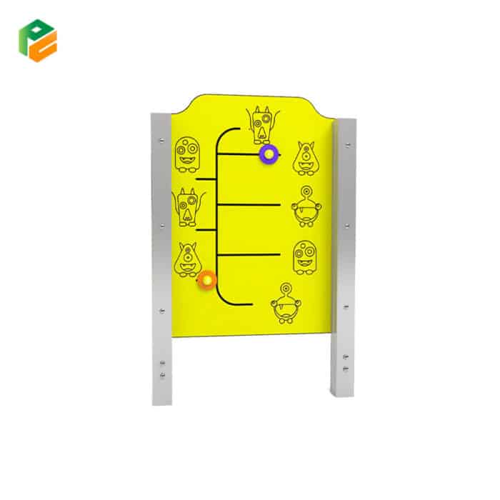 Double-sided Paired Play Panel for Kids-3