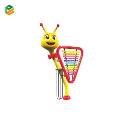 Outdoor Playground Musical Instruments with Snail Figure