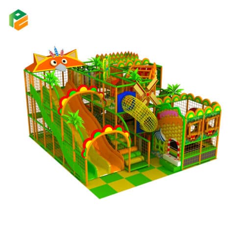 Forest Themed Large Indoor Soft Play Area for Children-1