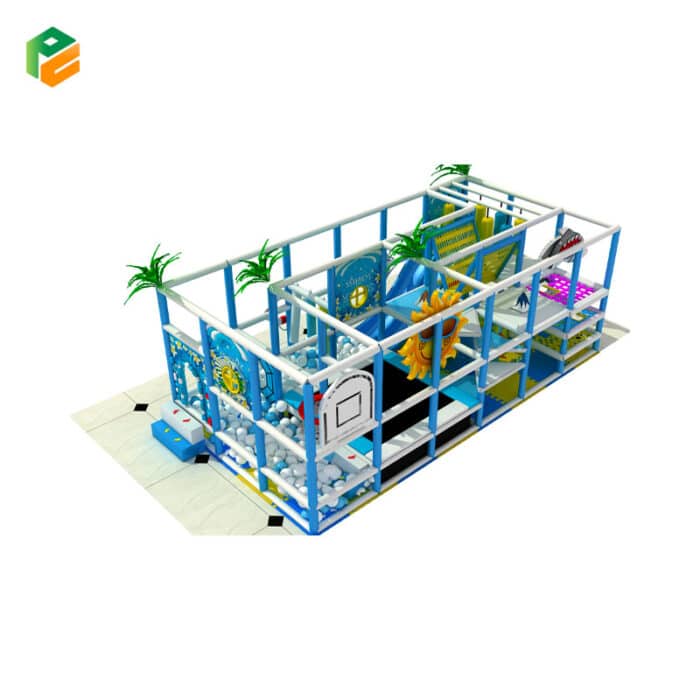 Indoor Jungle Gym with Ball Pit for Kindergarten-2
