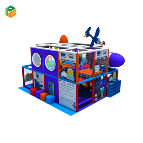 Spacecraft Themed Indoor Playground Equipment for Children-1