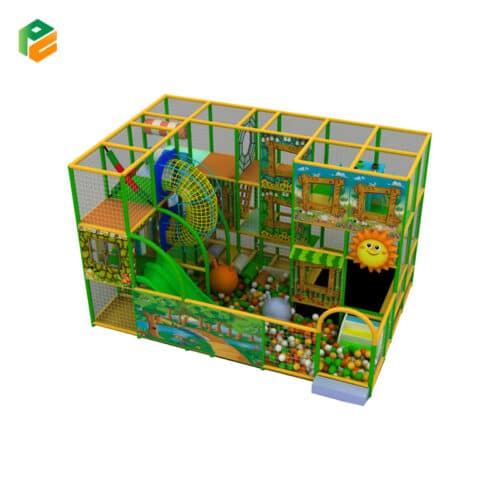 Three-floor Soft Play Area with Ball Pit for Kids-1