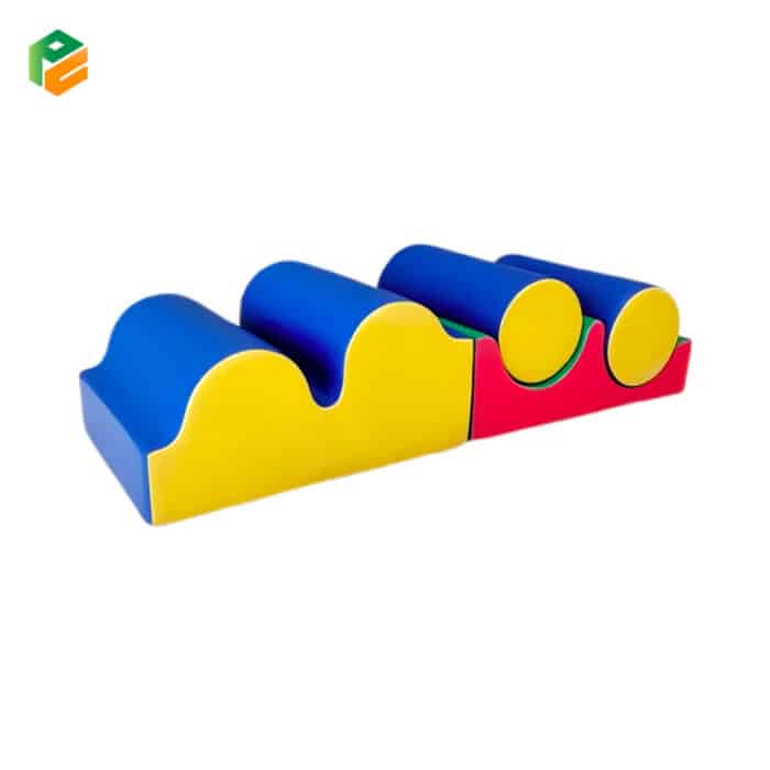 4-Piece Indoor Toddler Foam Climbing Set for Sale-2