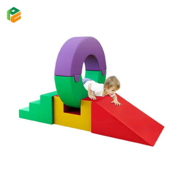5 Pcs Climb Slide & Tunnel Soft Play Set-3