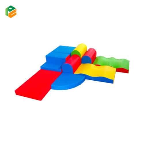 9-Piece Soft Foam Climbing Blocks for Indoor Play Area-1