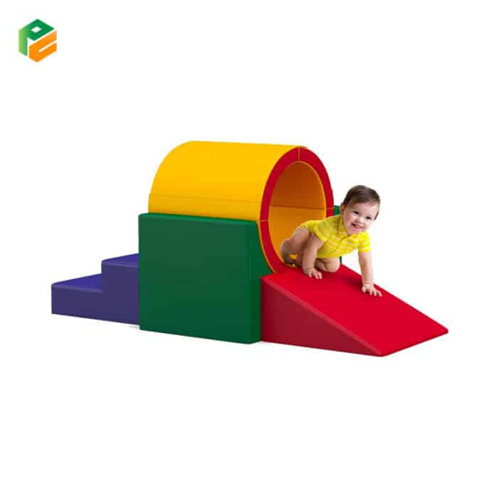 Soft Play Building Blocks for Toddlers with Tunnel-3