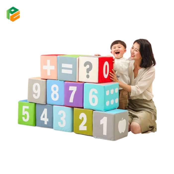 12-Pieces Soft Counting Block for Toddlers-3