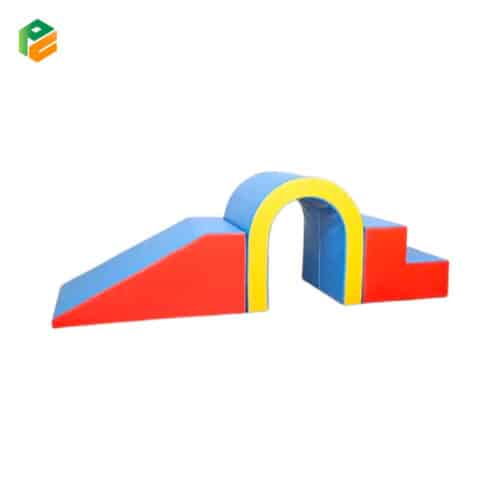 3-Piece Soft Block Tunnel Set for Toddlers-1