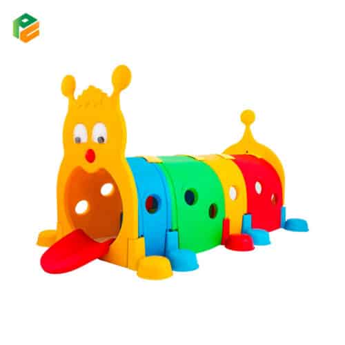 Kids Caterpillar Tunnel Outdoor Indoor Climb-N-Crawl Play Equipment-1