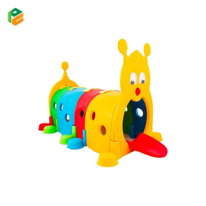 Kids Caterpillar Tunnel Outdoor Indoor Climb-N-Crawl Play Equipment-2