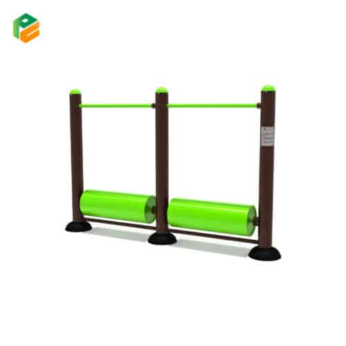 Outdoor Fitness Equipment 2-Person Log Roll for Children-1