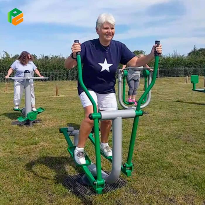 Outdoor Fitness Equipment Cross Rider for Cardio Workout-3