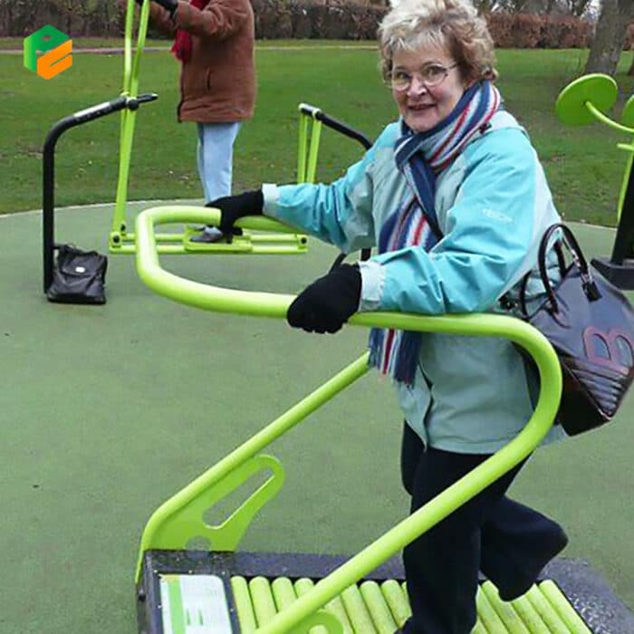 Outdoor Fitness Equipment Roller Treadmill for Parks-3