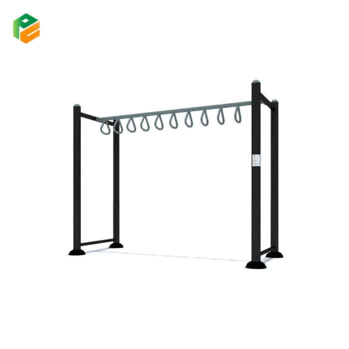 Outdoor Gym Equipmemt Monkey Bars with Rings-2