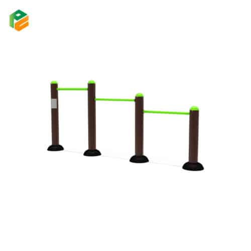 Outdoor Gym Equipment Multi Level Push Up Bars for Adults-1