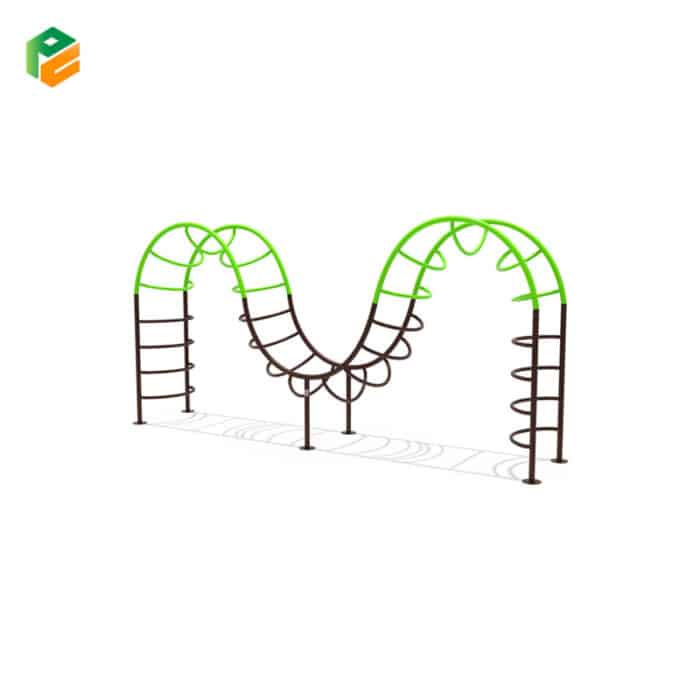 Outdoor Gym Equipment Snake Shaped Climber for Kids-1