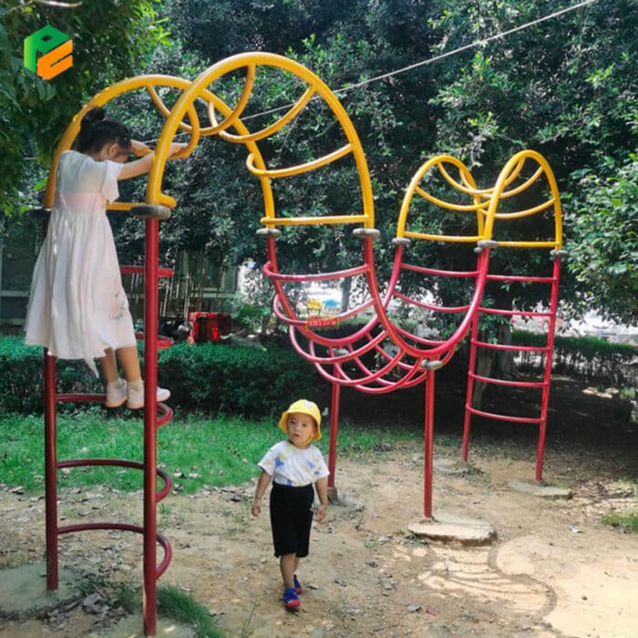 Outdoor Gym Equipment Snake Shaped Climber for Kids-3