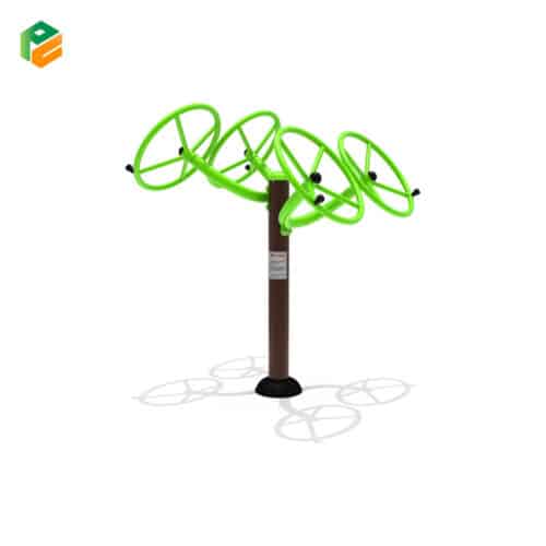 Outdoor Gym Equipment Tai Chi Wheels for Elderly People-1