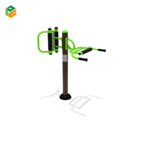 Outdoor Gym Equipment Waist and Back Massager-1