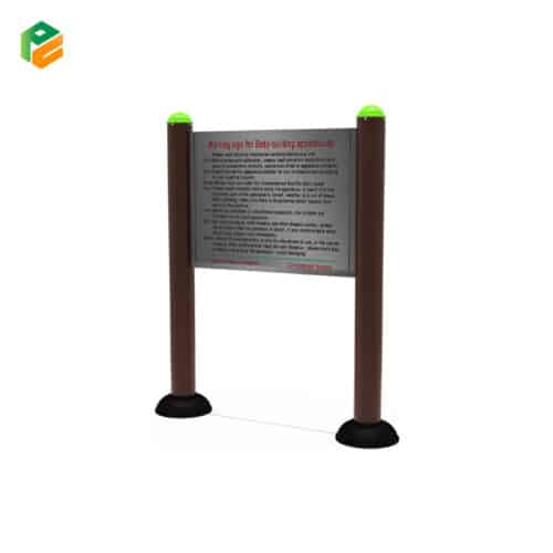 Outdoor Gym Site Sign-1