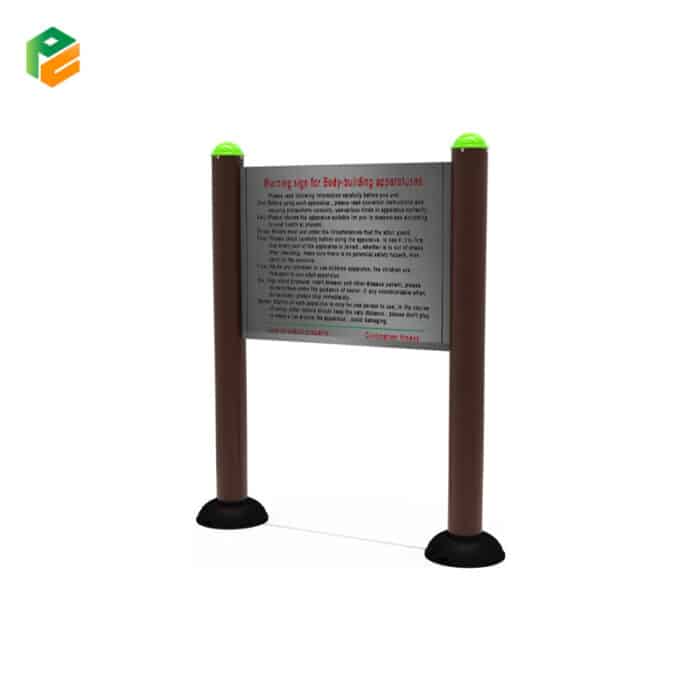 Outdoor Gym Site Sign-1