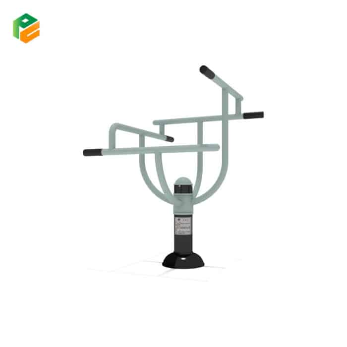 Outdoor Gymnastics Equipment Leg Lift Machine-2