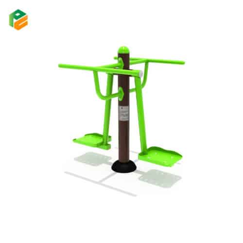Outdoor PE Equipment Children's Air Skier for Schools-1