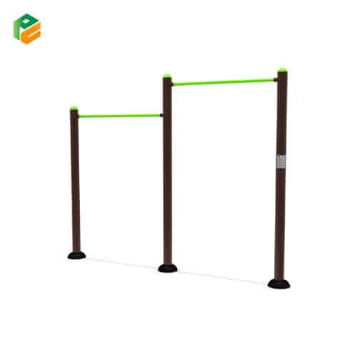 Outdoor Street Workout Equipment Horizontal Pull-Up Bars-1