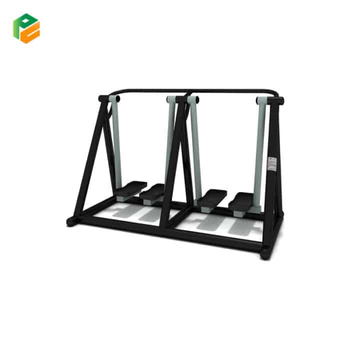 Outside Adult Fitness Equipment Double Air Walker-2