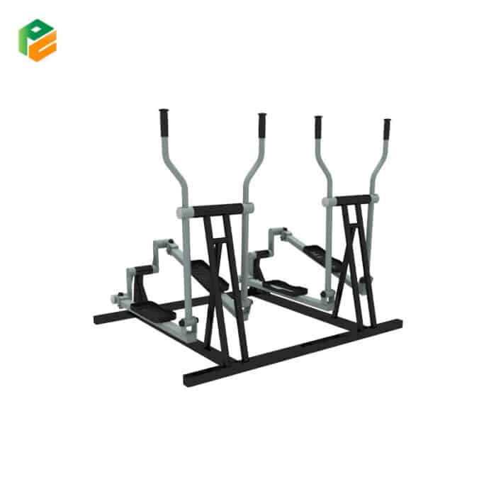 Park Adult Fitness Equipment Double Elliptical Machine-2