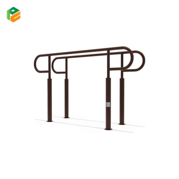 Public Park Gym Equipment Parallel Bars for All Ages-1