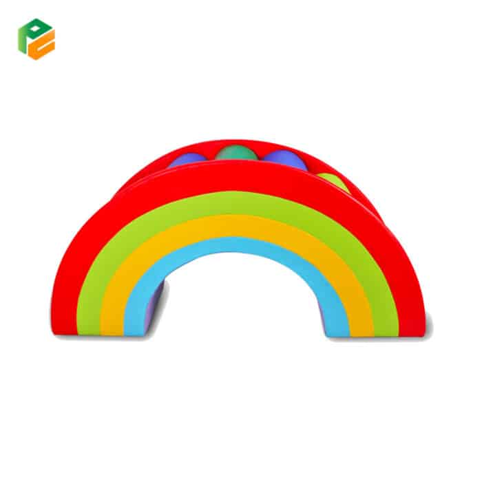 Soft Play Large Rainbow Bridge for Daycare and Preschool-2