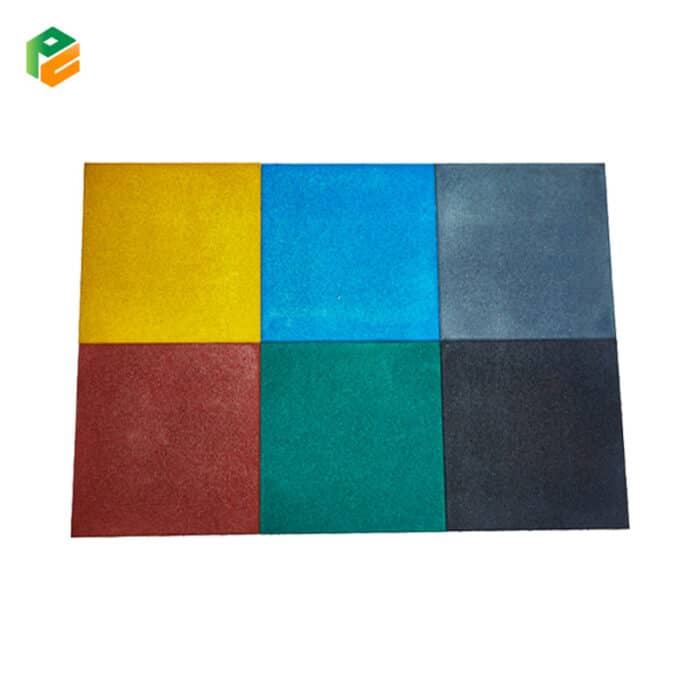 High Density Rubber Mat Tiles for Outdoor Play Areas-2