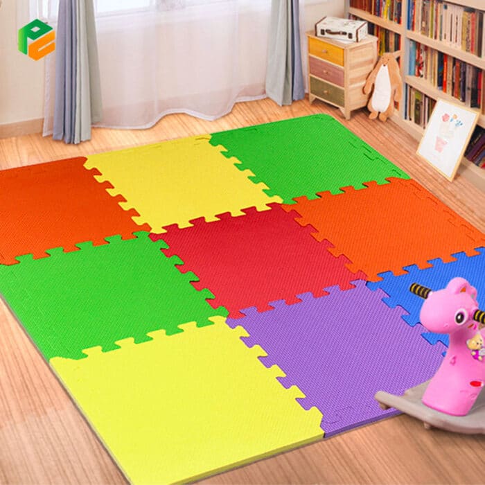 Interlocking EVA Foam Mat for Kids Indoor Play Areas-4