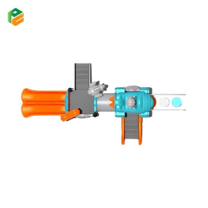 Spaced Themed Outdoor Play Equipment for Preschool-3